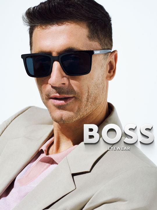 Mann mit Boss Sonnenbrille